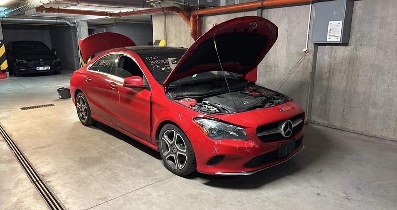 Mercedes-Benz CLA cena 67000 przebieg: 142105, rok produkcji 2018 z Warszawa małe 106